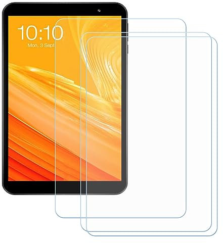 LCEHTOGYE Protector de Pantalla para Teclast P80X,[3 Piezas] HD Vidrio Templado Película Protectora Pantalla,9H Film Vidrio Templado Película para Teclast P80X (8,0)