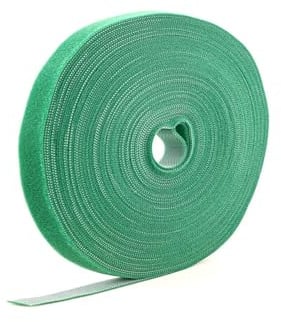 Pflanzenbinder Klett,Pflanzenbinder Klettband,Pflanzenband Klettverschluss Verstellbar,10 mm Pflanzen Klettband,Plant Ties,Wetterfeste Klettbandrolle für Pflanzens,Pflanzen Befestigung Kabelbinder,18M