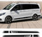 2 Stück Autoaufkleber, für M=ercedes B=ENZ Vito V Klasse Viano W447 V260 W639 W638 Marco Polo Camper Van Tuning Zubehör Vinyl Aufkleber