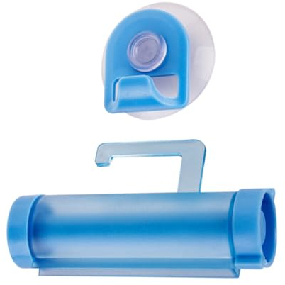 Gogogmee Rollende Zahnpasta-Quetscher Squeeze Zahnpasta-Gerät blau C095M einfach zu bedienen für den Alltag