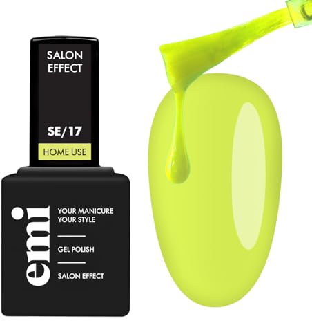 EMI Salon Effect Citrus Burst HEMA free gel polish long-lasting color home use UV/LED/CCFL lamp 9 ml