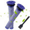 Filtro per Dyson,Filtro Ricambi per Dyson V6 V7 V8,Aspirapolvere Animal Absolute Motorhead,Filtro Filtri di Ricambio compatibili con Dyson V6 V7 V8,Pre-Filtro con Spazzolino di Pulizia,2PCS