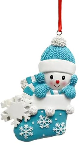 Botas de resina para árbol de Navidad, colgante de resina para árbol de Navidad, decoración de habitación de muñeco de nieve para chimenea, puerta, pared, ventana Rurunklee