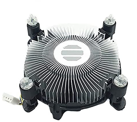 Wlauqueta Ventola di raffreddamento CPU 2400 RPM Ventola silenziosa per LGA 775/1150/1155/1156/1151 Processors B250B B250C B75 Scheda Madre Miniera