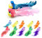 xlwen Künstliche Vögel mit Federn und Clip, 12 Stück Künstliche Vögel Feder Vogel Modell,Mini Vogel Dekofigur,6 Farben Vogel Mit Clip für Handwerk, Garten, Vogel, Partydekorationen