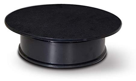 iFutniew Drehteller Nr. 1, drehbar, 360 Grad USB, elektrisch, drehbar, für Fotografie, max. Traglast 4 kg, Video-Requisiten, Drehteller