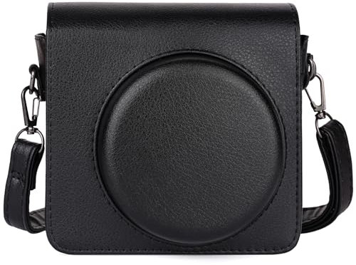 Frankmate Camera Case Bag Compatible with Square SQ40 / SQ1 Instant Camera - Premium PU Leather Bag Cover with Removable Adjustable Strap