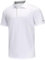 ANGEL CITIZ Poloshirt Herren Sport Atmungsaktives Anti Geruch Schnelltrocknend Casual Outdoor White L