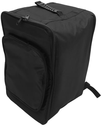 NULYLU Schlagzeugtasche Aus Robustem Material Musikinstrumententasche Mit Griff Praktischer Trommelbehälter Für Stoßdämpfung