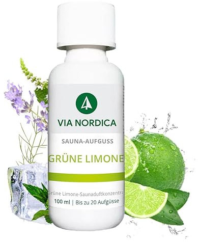 via nordica - Saunaaufguss - Grüne Limone 100ml