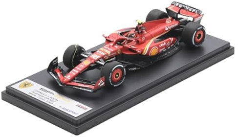 LOOKSMART 1/43 Scuderia Ferrari SF-24 2024 F1 Vincitore GP Australiano #55 C.Saints Prodotto finito