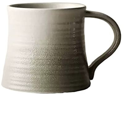 YIHANSS Tasse de Boire 390 ML en céramique Tasse rétro Tasse de café Simple Tasse de thé à la Maison Tasse Artisanale Tasse adaptée au Lait, café, Tasse de café à jus (c)