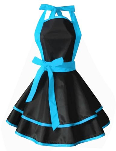 omiinitio Schöne Schatz Baumwolle Retro Schürzen Für Frauen Mädchen Küche Koch Schürze Mütter Geschenk Vintage Kochschürzen Pina Vor