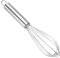 Ptwola Schneebesen Set Edelstahl Professioneller Küche Kochen Schneebesen Ergonomischer Griff Spülmaschinenfest Perfekt zum Mixen, Schlagen, Aufschäumen, Mischen (20 cm Silber)