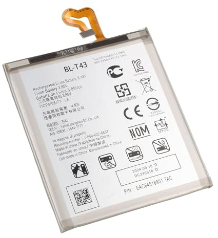 Akku kompatibel mit LG G8s ThinQ, Li-Polymer, 3,85V, 3500mAh, 13,5Wh