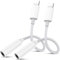 Lot de 2 adaptateurs de casque pour iPhone vers 3,5 mm - Lightning vers jack - Compatible avec iPhone 14 13 12 11 Pro/XS Max 8 7 Plus - Compatible avec tous les systèmes iOS - Blanc