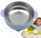 Duroecsain Bols Para Bebé - Platos Irrompibles para Bebés | Plato de Acero Inoxidable Resistente al Calor con Ventosa para Guardería, Camping, Viaje y Comidas