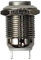 Interruttore a pulsante in metallo con reset da 12 mm, IP65, senza luce, 220 V, piccolo interruttore in lega d'argento for uso generale, 1 pezzo(High Head,Soldering foot)
