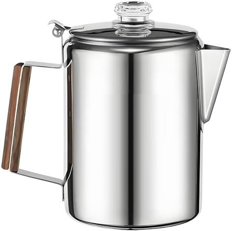 Generisch Kaffeekanne,Kaffeemaschine - Tragbare Maschine Mit Kompaktem Retro-Design Für