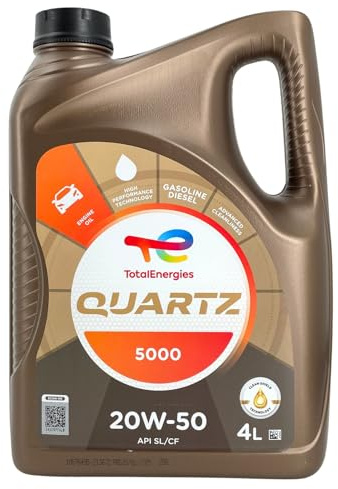 Total Quartz 5000 20W-50 4 Liter - Motoröl