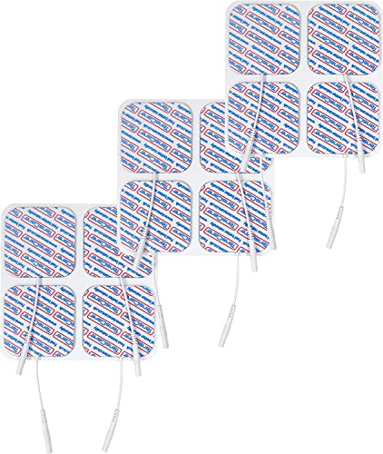 TensCare Superior Electrode Pads - Perfect for TENS, EMS and IFT Units (3 Packs of 4 Electrodes)