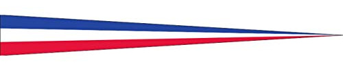 flaggenmeer® Wimpel Schleswig-Holstein 160 g/m² ca. 30 x 250 cm