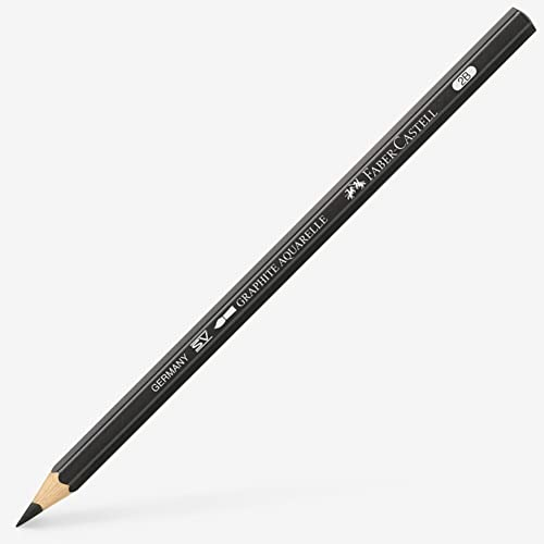 Faber-Castell Aquarellstifte 2B, 6 Stück