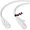 rhinocables CAT 5e High-Speed Ethernet Cable - Reliable LAN Network RJ45 Cable for Fast Internet & Data Transfer | Durable WiFi Broadband Cable for Gaming & Streaming, (2m, White, Pack of 1)