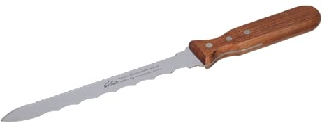 Stubai Dämmstoffmesser 200 mm, rostfrei, langer Wellenschliff für Mineralwolle & Styropor, rutschfester 2-K-Griff, präzises Schneiden, Profi-Qualität, nachschärfbar, ideal für Baustelle und Werkstatt!