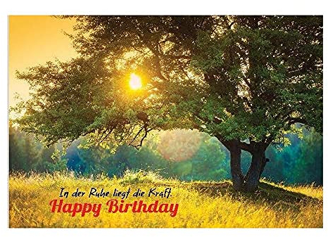 Depesche 4755-005 Glückwunsch-Karte zum Geburtstag mit 3D Motiv, Geburtstagskarte, ca. 12,5 x 17,5 cm groß, inkl. passendem Umschlag, ohne Innentext