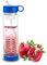 Basily Water Filter Bottle Ynf7557 with Fruit Infuser Water Bottle Blue