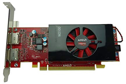 AMD FirePro W2100 2 Go GDDR3 Carte Graphique (FirePro W2100, 2 Go, GDDR3, 128 bit, 4096 x 2160 Pixels, PCI Express x16 3.0)