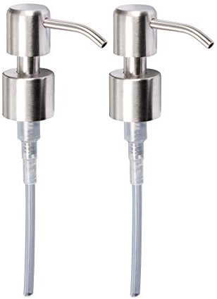 Kapitan Soap Dispenser Pump Head Replacement Spare Stainless Steel 24mm Brushed Finish