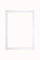 Memory Box Wrapped MDF Picture/Photo/Poster frame with Real Glass - Moulding 20mm Wide and 15mm Deep - (30 x 40cm) White 11.8 x 15.7