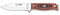 Cudeman Cuchillo de Supervivencia MT-1 295-W Hoja DE 11 cm. Acero Bohler N695 Mango Micarta Naranja y Negra + Tarjeta Multiusos de Regalo