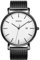 BUREI Herren-Armbanduhren,Minimalistische Analog-Quarz-Uhren für Männer mit Mesh-Band,Geschenke für Männer