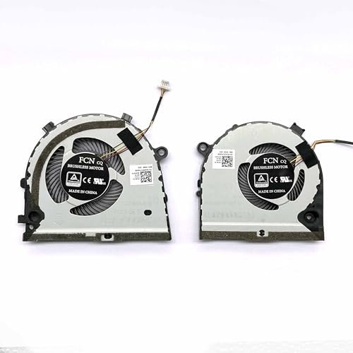 BestParts CPU+GPU Processor Cooler Fan for DELL inspiron Game G3 G3-3579 G3-3771 G5 15 5587 Series OGWMFV DFS551205MLOT FKB7 Fan 0TJHF2 DFS481105F20T FKB6 Fan