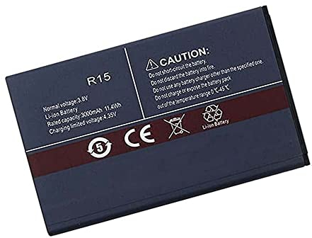 WXKJSHOP 3.8V 3000mAh R15 Ersatz Akku kompatibel mit Cubot R15 Smartphone