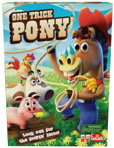 One Trick Pony: Look Out For The Cowboy's Loopin Lasso, Kids Action Games, For 2 - 5 Players, Ages 4+