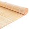 MHUQIA Bambus Rollo 50x120cm, Paravent Outdoor Wetterfest, Schilf Vorhang, Bambus Vorhang, Holzrollo Bambusrollo FüR Fenster, Ohne Bohren Outdoor Rollo