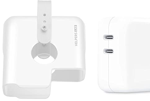 Organizador Viaje para Apple Cable de Carga Protectora Caja Compatible con Apple Adaptador de Corriente con Dos Puertos USB‑C de 35W Cargador A2676 Accesorios