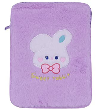 Suillty Housse de protection pour ordinateur portable, iPad, tablette, sac de transport avec fermeture éclair, pour femmes et filles, accessoires informatiques de 22,9 à 27,9 cm