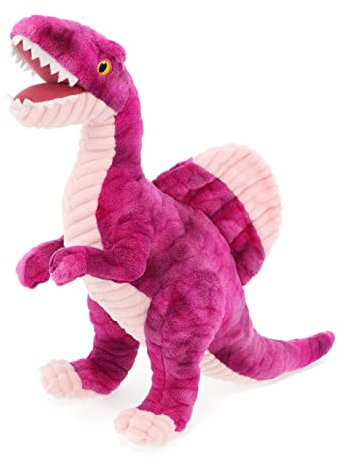 Keel Toys KEELECO - Peluche 100% recyclée - Jouet écologique pour Enfant - Peluche Dinosaure Spinosaure 38cm - SE2268