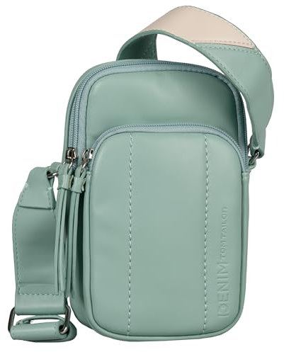 TOM TAILOR Denim Allya Damen Handytasche Umhängetasche Mittelgroß Grün