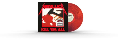 Metallica, Album 2023, Kill 'em All, Limited Edition Farbiges Red-Blue Vinyl, 2LP Remastered 2016