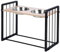 Belle Vous Comederos Elevados para Perro y Gato - con 2X Cuencos para Comedero y Bebedero - Soporte Alto Elevado Ajustable 5X Niveles - para Gatos y Perros Grandes y Pequeños