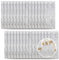 Lametta Vorhänge Silber, 30 Stück 1x2.5M Folie Fransen Luftschlangen Deko Metallic Tinsel Vorhange Hintergrund Folien Luftschlangen für Geburtstag, Hochzeit, Weihnachten, Neujahr, Disco Party Deko