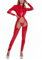 Leder Bodysuit Damen Sexy Dessous Leder Jumpsuit Damen Wetlook Catsuit mit Reißverschluss Lackleder Langarm ouvert bodysuit wetlook sexy frauen Latex Catsuit Lack Leder Overall Jumpsuit Clubwear