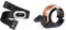 Garmin HRM- Brustgurt, Aufzeichnung von Herzfrequenzwerten, ANT+ und BLE & Knog Classic Fahrradklingel Unisex Erwachsene,Copper, Gr.L