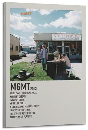 Zamm Mgmt Leinwand-Poster, Wandkunst, dekoratives Gemälde, Schlafzimmer, 50 x 75 cm, Rahmenstil